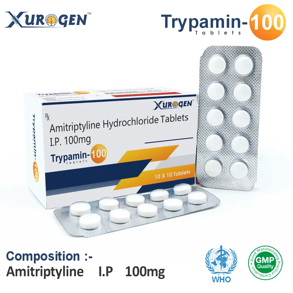 Amitriptyline 100mg Tablet PCD Pharma
